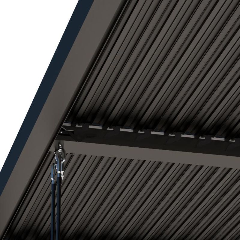 Pergola 3x6m  Sort